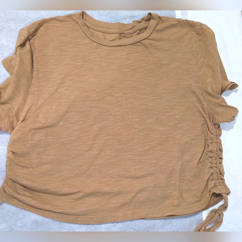 Universal Thread Ruched Cropped T-shirt